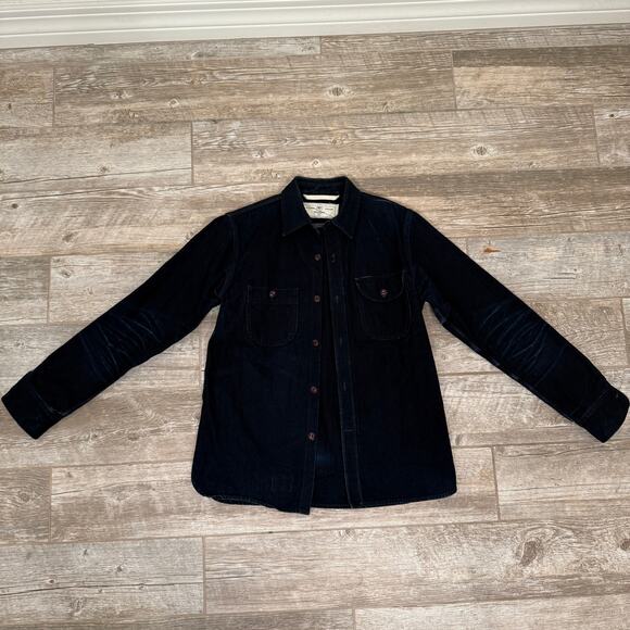 Rogue Territory Work Shirt - Indigo Selvedge Canvas - Size Small - Picture 6 of 9